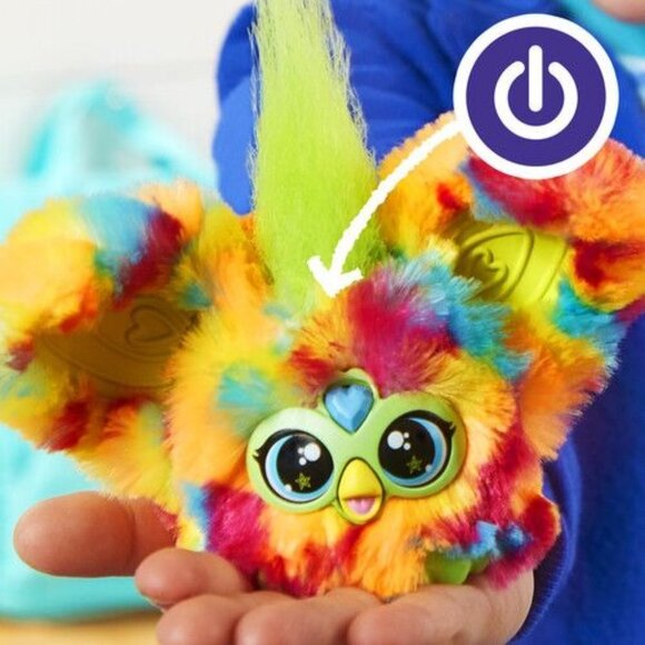 Furby Furblets PIX-ELLE Electronic Mini Plush Toy Keychain Music Furbish Phases! - Picture 6 of 10